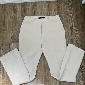 White House Black Market Beige Trousers